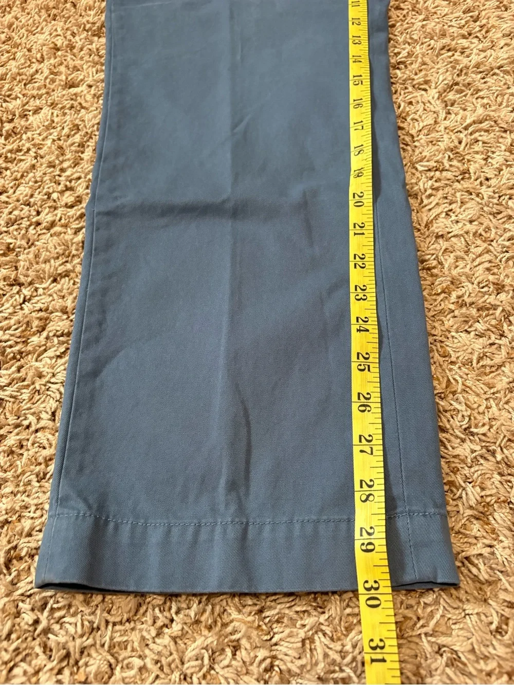 Banana Republic Emerson Chino Vintage Straight Fit men’s size 35x30 blue NWT!!